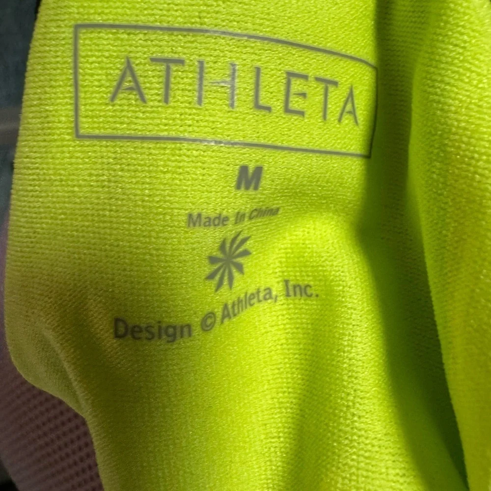 Athleta Tankini Swim Top Racerback Size medium - Picture 11 of 12